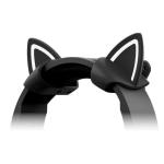 Playmax Cat Ears - Black/White