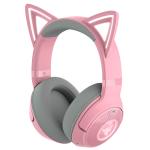 Razer Kraken Kitty v2 BT Wireless Bluetooth RGB Headset with Kitty Ears - Quartz Edition