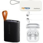 Samsung Galaxy Buds4 Pro True Wireless Noise Cancelling In-Ear Headphones - White - Pre-order Bundle worth $142 - Bonus Samsung AKG USB-C Headset + Momax PB Edition 5,000mAh Power Bank + Xiaomi Pocket Bluetooth Speaker