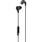 Skullcandy Set Lightning Wired Sports Earbuds - True Black/White - with Lightning connector for iPhone - IPX4 Sweat-resistant with in-line mic & controls - 2 Year Warranty