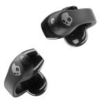 Skullcandy Push 720 Open True Wireless Clip-On Open-Ear Earbuds - True Black - Secure & comfortable fit - IP67 Sweat & Water Resistant - 12mm drivers - Wireless charging pouch - Spotify Tap - Up to 6hrs playtime/30hrs with charging case