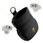 Skullcandy Push 720 Open True Wireless Clip-On Open-Ear Earbuds - Bone/Gold - Secure & comfortable fit - IP67 Sweat & Water Resistant - 12mm drivers - Wireless charging pouch - Spotify Tap - Up to 6hrs playtime/30hrs with charging case