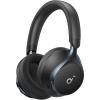 Soundcore by Anker Space One Wireless Over-Ear Noise Cancelling Headphones - Black Adaptive ANC - Hi-Res Wireless with LDAC - Up to 40 Hours Battery Life (ANC On) - Foldable with carry bag