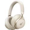 Soundcore by Anker Space One Wireless Over-Ear Noise Cancelling Headphones - Latte Cream Adaptive ANC - Hi-Res Wireless with LDAC - Up to 40 Hours Battery Life (ANC On) - Foldable with carry bag Soundcore by Anker Space One Wireless Over-Ear Noise Cancelling Headphones - Latte Cream Adaptive ANC - Hi-Res Wireless with LDAC - Up to 40 Hours Battery Life (ANC On) - Foldable with carry bag