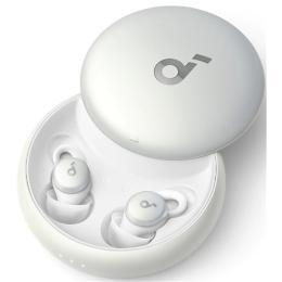 Soundcore by Anker Sleep A10 True Wireless Noise Masking Earbuds - White 4-Point Noise Masking System - Comfortable Fit - Unlimited Audio via Bluetooth 5.2 - Sleep Monitoring & More - Up to 10 Hours Battery Life / 80 Hours Total with Chargi