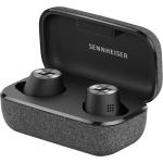 Sennheiser MOMENTUM True Wireless 2 Premium Noise Cancelling In-Ear Headphones - Black ANC - Bluetooth 5.1 - Exceptional Sound - Up to 4 Hours Battery Life / 16 Hours Total with Charging Case