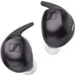 Sennheiser MOMENTUM Sport True Wireless Premium Noise Cancelling In-Ear Headphones - Graphite Adaptive ANC - Heart rate monitor & body temperature - Secure workout fit + IP55 - Works with Polar, Apple Health, Strava & more