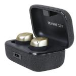Sennheiser MOMENTUM True Wireless 4 Premium Noise Cancelling In-Ear Headphones - Gold Adaptive ANC - Bluetooth 5.4 - AptX Lossless - Exceptional Sound - Qi Wireless Charging - Up to 7.5 Hours Battery Life / 30hrs with Charging Case (ANC on)