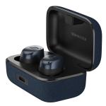 Sennheiser MOMENTUM True Wireless 4 Premium Noise Cancelling In-Ear Headphones - Denim Adaptive ANC - Bluetooth 5.4 - AptX Lossless - Exceptional Sound - Qi Wireless Charging - Up to 7.5 Hours Battery Life / 30hrs with Charging Case (ANC of