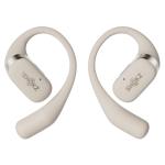 Shokz OpenFit Open-Ear True Wireless Headphones - Beige Ultra-Lightweight & Comfortable - Secure Fit - Multipoint (OTA) - Up to 7hrs Battery Life / 28hrs with Charging Case