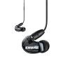 Shure AONIC 215 Wired Sound Isolating In-Ear Headphones - Black Integrated remote + Microphone - 3.5mm Jack - Detachable Cable Shure AONIC 215 Wired Sound Isolating In-Ear Headphones - Black Integrated remote + Microphone - 3.5mm Jack - Detachable Cable