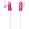 Sony Fontopia MDR-E9LP Wired Earbuds - Pink 3.5mm Jack - 13.5mm Driver Unit - Neodymium Magnet for Powerful Bass - 2x Earpads Included Sony Fontopia MDR-E9LP Wired Earbuds - Pink 3.5mm Jack - 13.5mm Driver Unit - Neodymium Magnet for Powerful Bass - 2x Earpads Included
