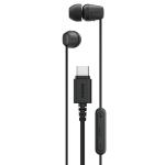 Sony IER-EX15C USB-C Wired In-Ear Headphones - Black - In-line Microphone & 3-button remote - High-quality sound - 3x eartip sizes - Compatrible with USB-C iPhone, Android, Windows, Mac & more