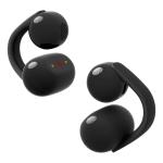 Sony LinkBuds Clip WF-LC900 Open-Ear Clip-On True Wireless Earbuds - Black All-Day Comfort - 10-Band EQ - IPX4 - Clear Calls with AI Noise Reduction - Multipoint - Up to 9hrs playtime/37hrs with charging case