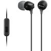 Sony MDR-EX15AP Wired In-Ear Headphones - Black Microphone - 3.5mm Jack Sony MDR-EX15AP Wired In-Ear Headphones - Black Microphone - 3.5mm Jack