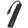 Bonelk Long-Life USB-C to 4 Port USB 3.0 Slim Hub - Black Bonelk Long-Life USB-C to 4 Port USB 3.0 Slim Hub - Black