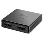 J5create JDSH812 8K HDMI 2.1 2-Way Splitter 8K 60Hz - 4K120Hz - Supports DTS-HD / Dolby-True HD / LPCM7.1 / DTS / Dolby-AC3 / DSD