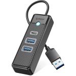 Orico USB- A to 3 Port High Speed USB 3.0 Hub - Black