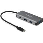 StarTech.com 4 Port USB-C Hub (10Gbps) 3x USB-A & 1x USB-C - 100W Power Delivery Passthrough Charging - Portable USB 3.1 Gen 2 / USB 3.2 Gen 2 Type C Laptop Adapter - Works w/ TB3