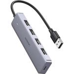 UGREEN 50985 4 Port USB 3.0 Hub USB Extender - Compatible for MacBook Mac Pro Mini / iMac / Surface Pro / XPS / IdeaPad / MateBook X Pro / Notebook PC / USB Flash Drives / Mobile HDD