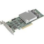 Supermicro Add-on Card S3908L-H8IR-16DD RAID Controller, 8 Port Internal 12Gb/s SAS/SATA, Broadcom 3908, 8GB Cache, RAID 0,1,5,6,10,50,60, 8x PCIe Gen 4.0, 1x SlimSAS x8 connector, 16 Drive Maximum including expanders