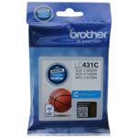 Brother LC431C Ink Cartridge - Cyan 200 Pages - for Brother MFCJ1010DW / DCPJ1050DW Printer