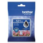 Brother LC531BK Ink Cartridge - Black Yield -up to 250 Pages - for Brother DCP-J1260W,DCP-J1310DW Printer