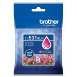 Brother LC531XLM Ink Cartridge - Magenta High Yield -up to  500 Pages - for Brother DCP-J1260W,DCP-J1310DW Printer