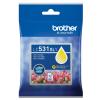 Brother LC531XLY Ink Cartridge - Yellow High Yield - up to 500 Pages - for Brother DCP-J1260W,DCP-J1310DW Printer Brother LC531XLY Ink Cartridge - Yellow High Yield - up to 500 Pages - for Brother DCP-J1260W,DCP-J1310DW Printer