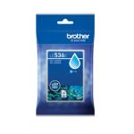 Brother LC536C Ink Cartridge - Cyan Yield -up to 900 Pages - for Brother MFC-J4355DW, MFC-J4555DW Printer