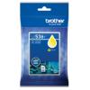 Brother LC536C Ink Cartridge - Yellow Yield -up to 900 Pages - for Brother MFC-J4355DW, MFC-J4555DW Printer
