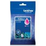 Brother LC536XLM Ink Cartridge - Magenta High Yield -up to 1500 Pages - for Brother MFC-J4355DW, MFC-J4555DW Printer
