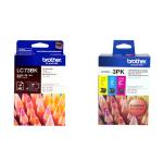 Brother LC73 Black, Yield 600 pages Value pack Ink Cartridge for Brother MFCJ430W, MFCJ625DW, MFCJ825DW, MFCJ6510DW, MFCJ6910DW Printer
