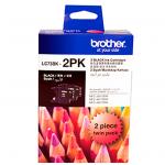 Brother LC73BK2PK Ink Cartridge - Black - 2 Pack