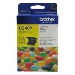Brother LC40Y Ink Cartridge - Yellow Inkjet 300 Pages