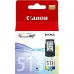 Canon CL513 Ink Cartridge - Tri Colour Inkjet - 349 Pages - High Capacity