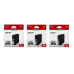 Canon PGI-2600XLBK Black, High Yield 2500 pages for MAXIFY Ink 3pcs Value Pack IB4060, MB5460, MB5160, MB5360, MB5060 Printer