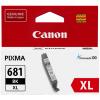 Canon CLI681XLBK Ink Cartridge - Black High Yield - 400 Pages - for Canon TR7560 / TR8560 / TS6160 / TS6260 / TS6360 / TS6365 / TS8160 / TS8260 / TS8360 / TS9160 / TS9565 / TS9560 / TS706 Printer