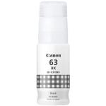 Canon GI63BK 70ml Ink Bottle - Black 3800 Pages - for Canon Megatank G660 Printer