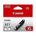 Canon CLI651XLGY Ink Cartridge - Grey High Yield - 750 Pages - for Canon PIXMA IP8760 / MG6360 / MG7160 / MG7560 Printer