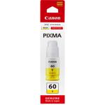 Canon GI60Y Ink Bottle - Yellow 7700 Pages - for Canon Endurance G7060 / G6060 / G6065 Printer