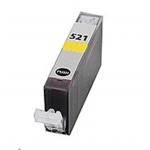 Compatible Ink Cartridge Replacement for Canon CLI-521Y - Yellow