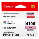 Canon Lucia Pro 225608 PFI-4100 80ml Ink - Photo Magenta for Canon imagePROGRAF PRO1100