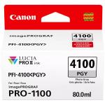 Canon Lucia Pro 225611 PFI-4100 80ml Ink - Photo Grey