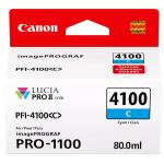 Canon Lucia Pro 225622 PFI-4100 80ml Ink - Cyan
