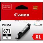 Canon CLI671XLBK Ink Cartridge - Black High Yield - 2245 Pages - for Canon TS5060 / TS9060 / MG5760 / MG5765 / MG6860 / MG6865 / MG6866 / MG7760 / MG7765 / MG7766 / TS6060 / TS8060 Printer