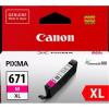 Canon CLI671XLM Ink Cartridge - Magenta 680 Pages - for Canon TS5060 / TS9060 / MG5760 / MG5765 / MG6860 / mG6865 / MG6866 / MG7760 / MG7765 / MG7766 / TS6060 / TS8060 Printer