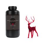 Creality Standard Rigid LCD UV Resin with Plastic Bottle - Transparent Red 1kg - Compatible with 90% LCD Resin Printers - Especially Creality Printers