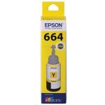 Epson EcoTank T664 Ink Bottle - Yellow for Epson ET-2500 / ET-2550 / L310 / L355 / L365 / L385 / L405 / L455 / L485 / L565 Printer