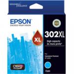 Epson Claria Prem C13T01Y292 302XL Ink Cartridge - Cyan